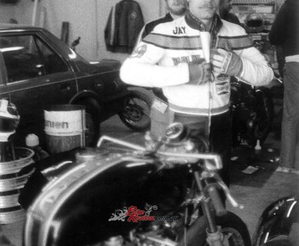 Jay Springsteen at Daytona in 1983.