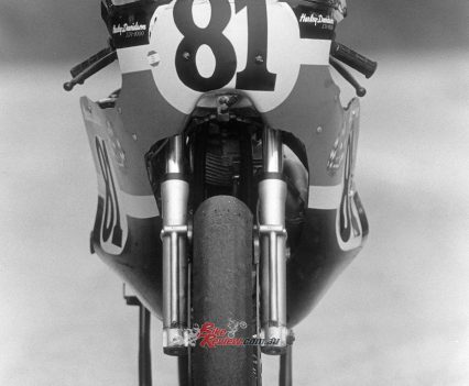 40mm Forcella Italia telescopic forks.