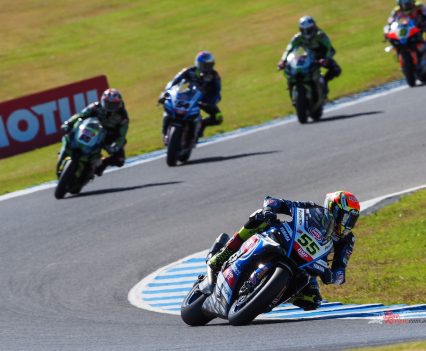 Behind the two Ducati riders, Andrea Locatelli (Pata Yamaha Prometeon WorldSBK) claimed his first podium of the season with third place.