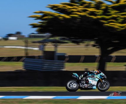 Philipp Oettl concluded Day 1 in fifth as the fastest Independent rider.