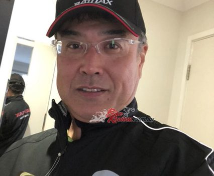 Taka Nagata is what we call a tyre nerd! He just loves tyres!