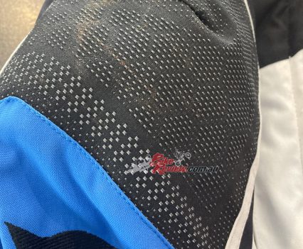 Knee and shin guards are also very effective and comfortable.