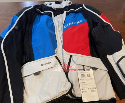 Dainese D-Explorer 2 Gore-Tex adventure jacket.