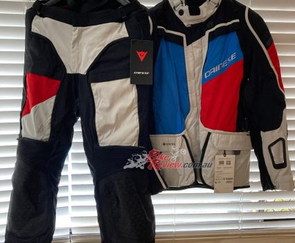 The Dainese D-Explorer jacket and pants can be purchased independently for $1449 and $879 respectively.