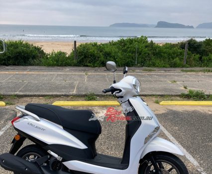 I've really been enjoying early morning beach runs on the D'elight 125.