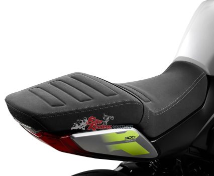 Plenty of pillion space.