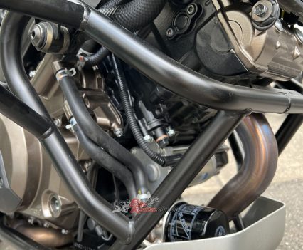 The oil-filter is still in that fateful spot.