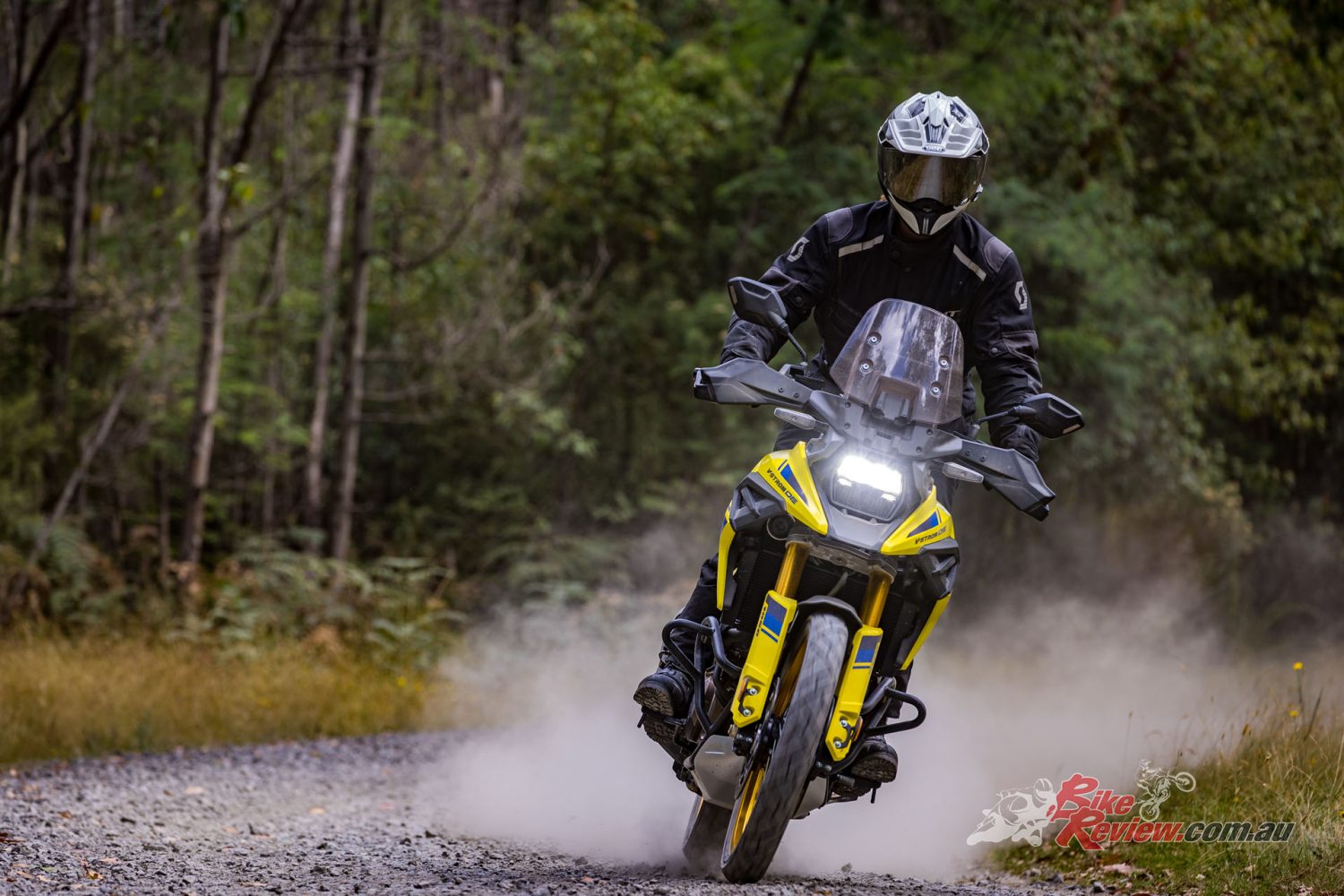 The Gravel mode TCS sees an added level of safety for riders who want some intervention out on the loose stuff.