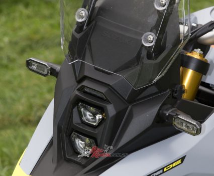 LED lighting all-round with that famous beak.