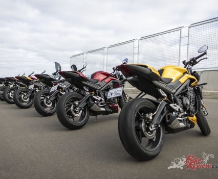 The Triumph Street Triple 765RS is not an all new bike, it’s an evolution from years of development, not only on the road, but also from Triumph’s Moto2 input.