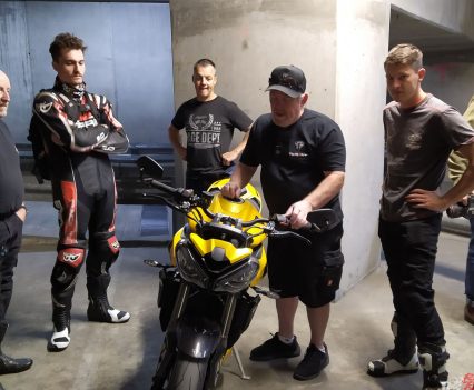 Getting walked through all the electronics systems...