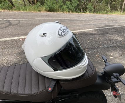 The top vents are F1 inspired.