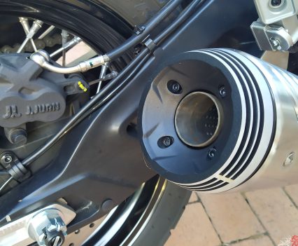 For a parallel twin, it makes some awesome noises.