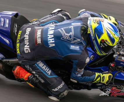 Halliday was the fastest man on the circuit, but Waters was still .75 up on the factory Yamaha R1M.