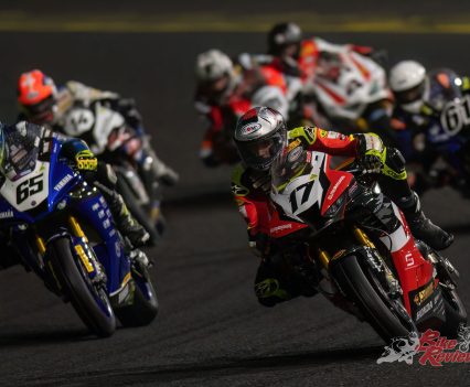 From the second row of the grid, Herfoss blazed away with Arthur Sissis for company. The front-row starters were swamped.