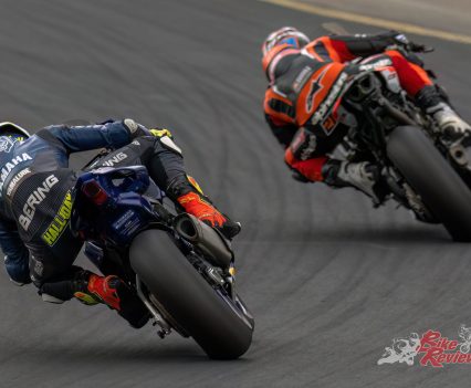 Settling slightly through to lap three, it was Waters from Halliday and Allerton who had Troy Herfoss and Mike Jones for company.