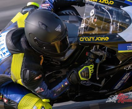 Jake Farnsworth put in an awesome ride to finish second in race one!