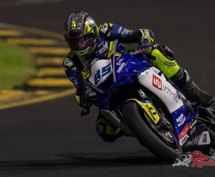 Jack Passfield was past Ty Lynch for third, but Lynch was determined to hang on to both Passfield tail and the championship lead.