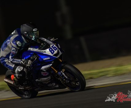 Race two was a different story for the Supersport class, the rain started to sprinkle down...