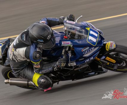 Brandon Demmery and Marcus Hamod had a great start! Hammod was up to second and Henry Snell was also away well and into third.