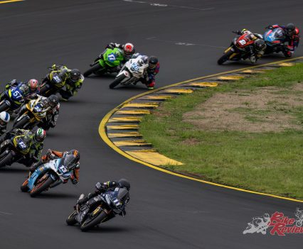 Brandon Demmery and Marcus Hamod had a great start! Hammod was up to second and Henry Snell in third.