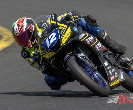 Snell got through Hamod mid-lap while Demmery held a small .1 lead.