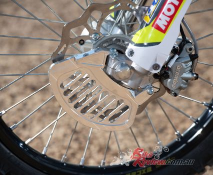 FMF expansion chamber, Sherco 250 and 300 SE Factory.