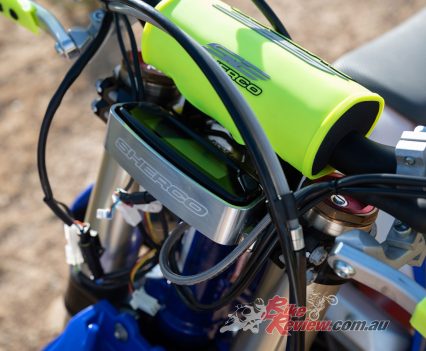 New crossbar pad over the range.