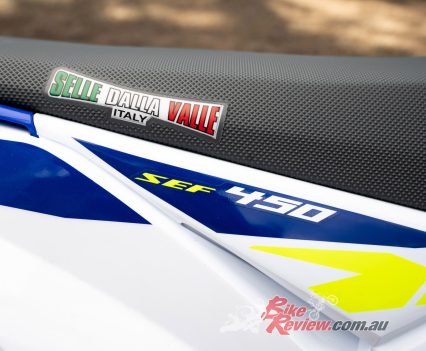 The new seat is on all seven models.