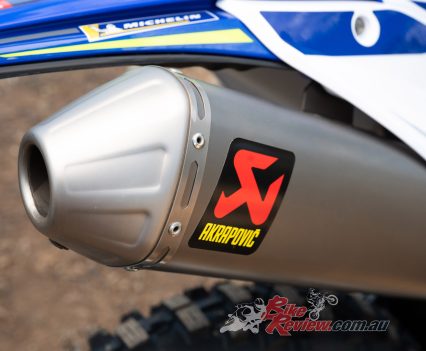 Akrapovic system for the big four-strokes.