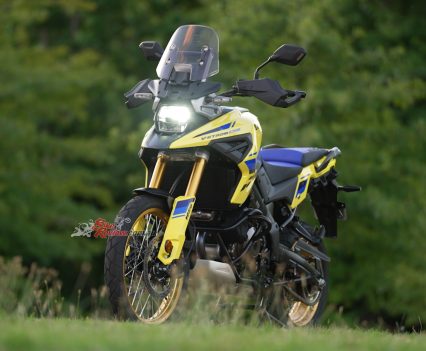 Ergonomics are spot on for long-distance riding.