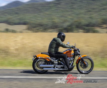 New model riding position.