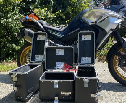 The inside of the luggage is lined.