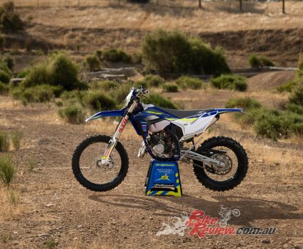 FMF expansion chamber, Sherco 250 and 300 SE Factory.