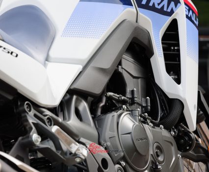 Retro Transalp livery!