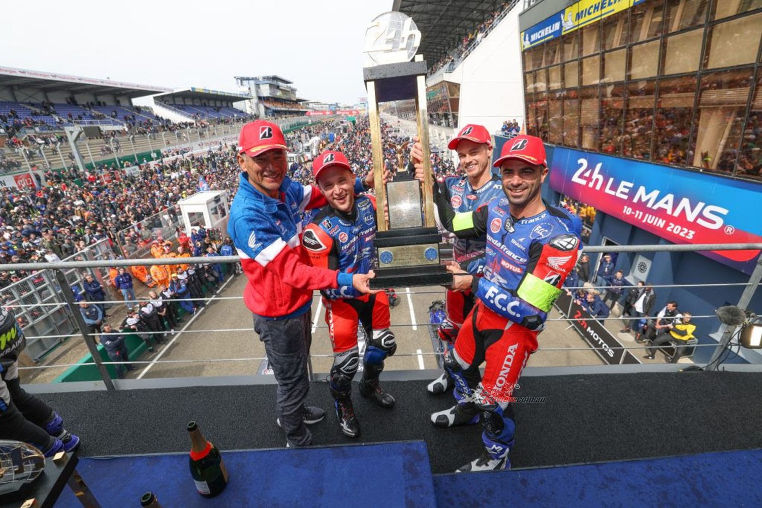 Josh Hook and his TSR Honda France team started off their FIM World Endurance Championship title defence in fine fashion by reigning triumphant at the Le Mans 24 hours.