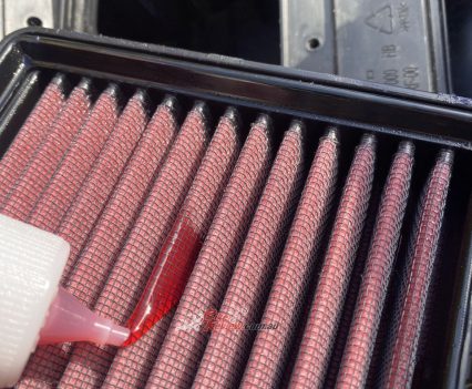 Never forget to oil your filters...