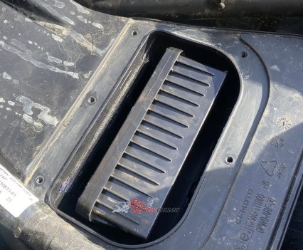 Just reverse all the steps you took to get the filter back in...