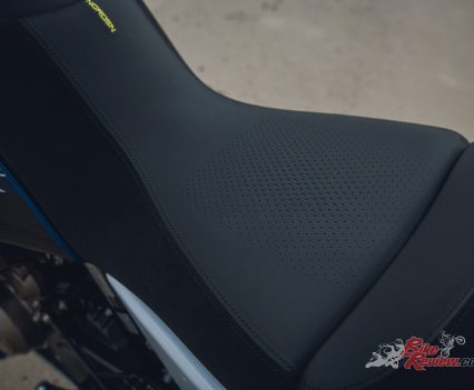 Plenty of riding space.