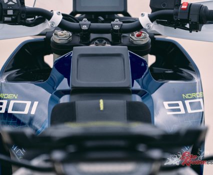 Plenty of rider space.