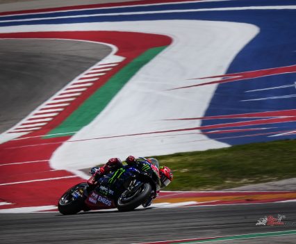 Marini was shadowing Quartararo's every move though, and with 3.5s to the battle for 4th behind, the duo were putting the hammer down in hopes of catching the LCR Honda man out front.