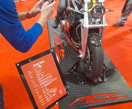 Car manufacturer "Ariel" to bring out a motorcycle.