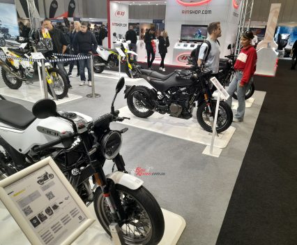 Husqvarna stand.