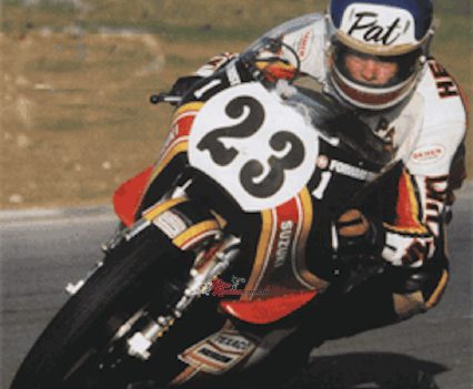 BikeReview-Suzuki-RG650-XR23B-Pat Hennen on Suzuki XR23 1977-01