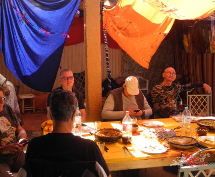 Lunch with the Berbers.