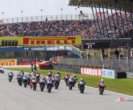 The battle for the lead involved Bautista, Razgatlioglu and Jonathan Rea (Kawasaki Racing Team WorldSBK) in the early stages of the race with all three taking their chance to lead throughout the race.