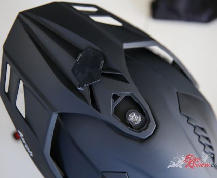 Flick the cover off.