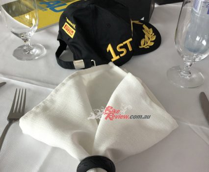 Another podium hat for the collection.