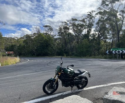 Chuck a left at the intersection.