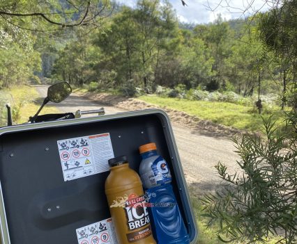 Don't forget to pack plenty of fluids.